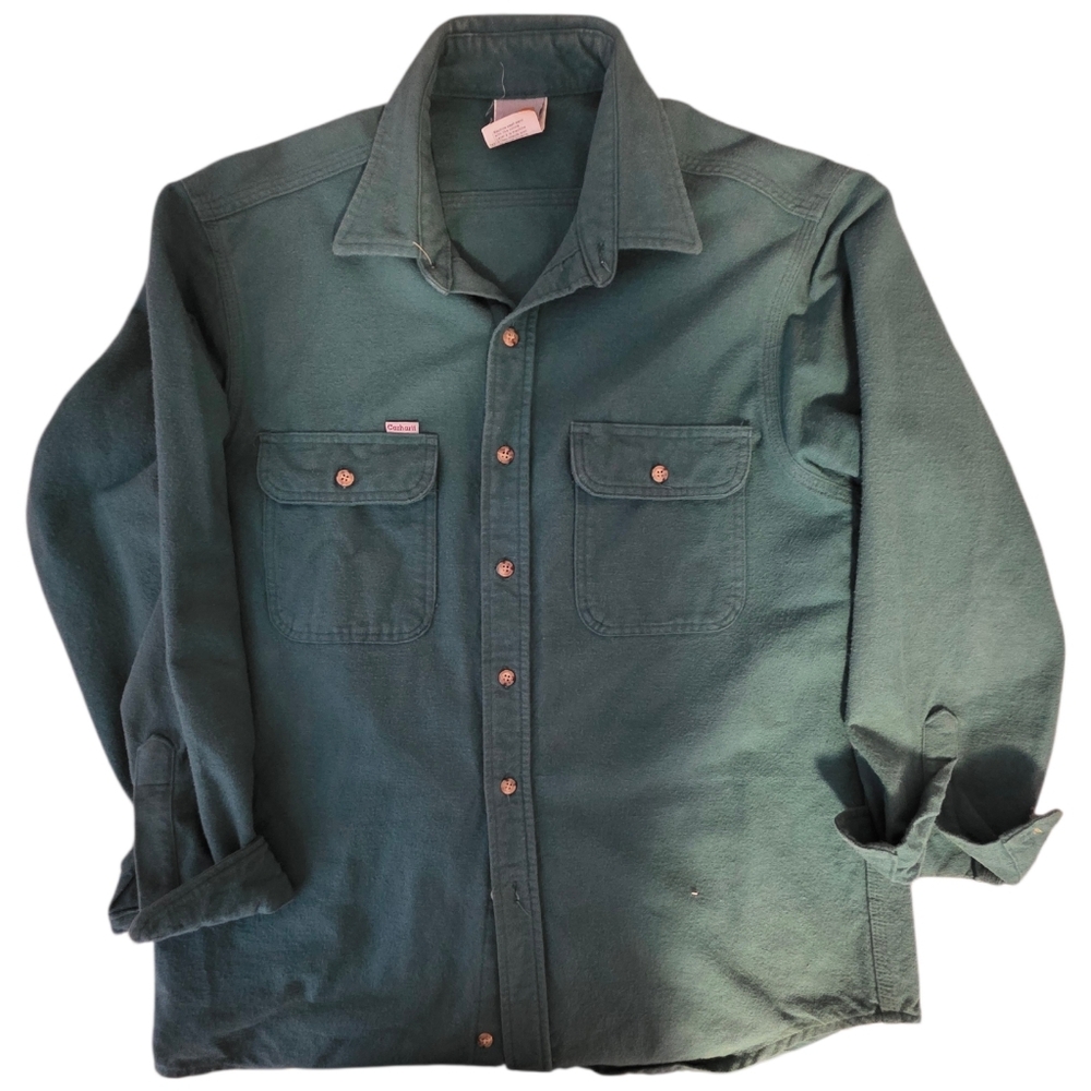 🔴Womens Carhartt Button Up Long Sleeve